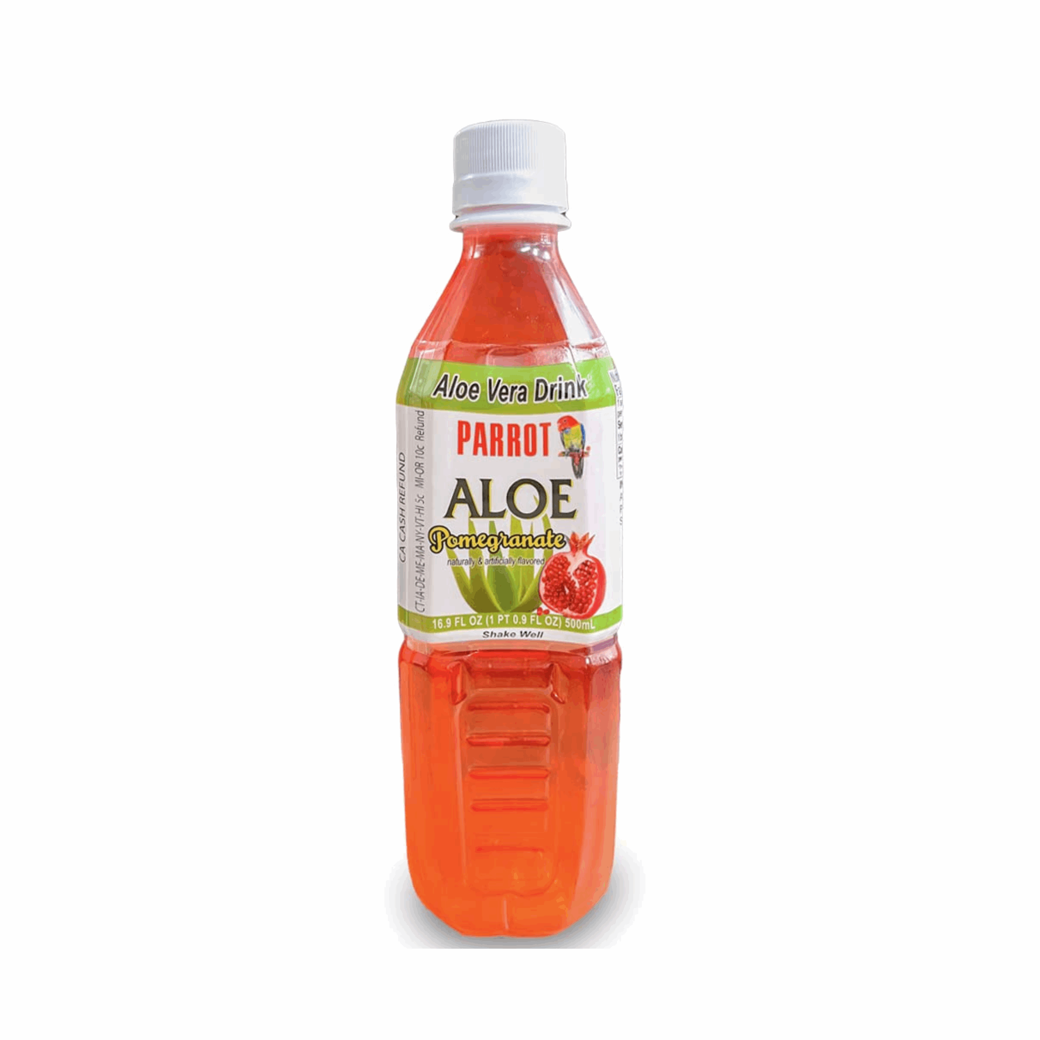 Parrot Aloe Pomegrante 16.9oz (Case of 20)