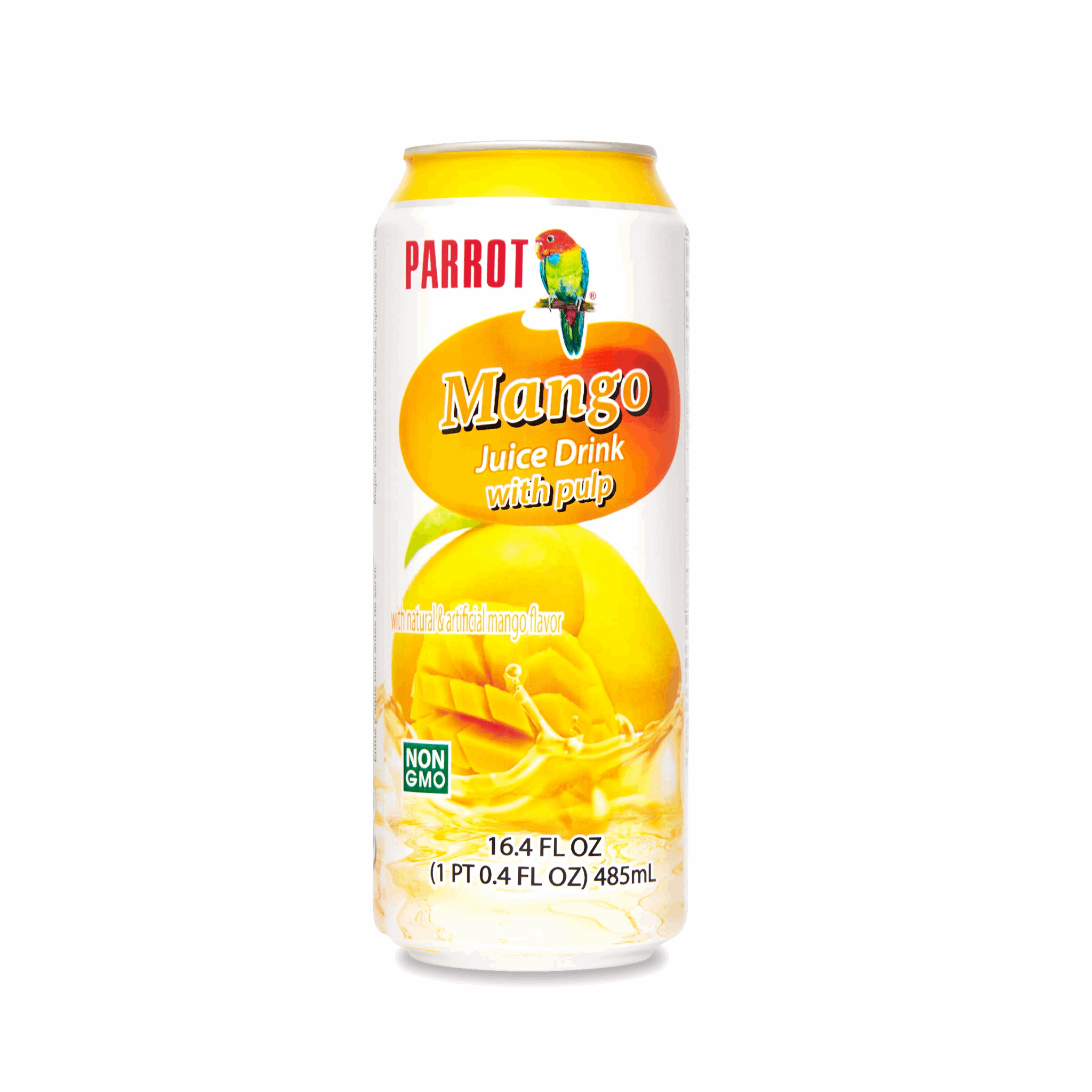 Parrot Can Mango Juice 16.4oz (Case of 20)