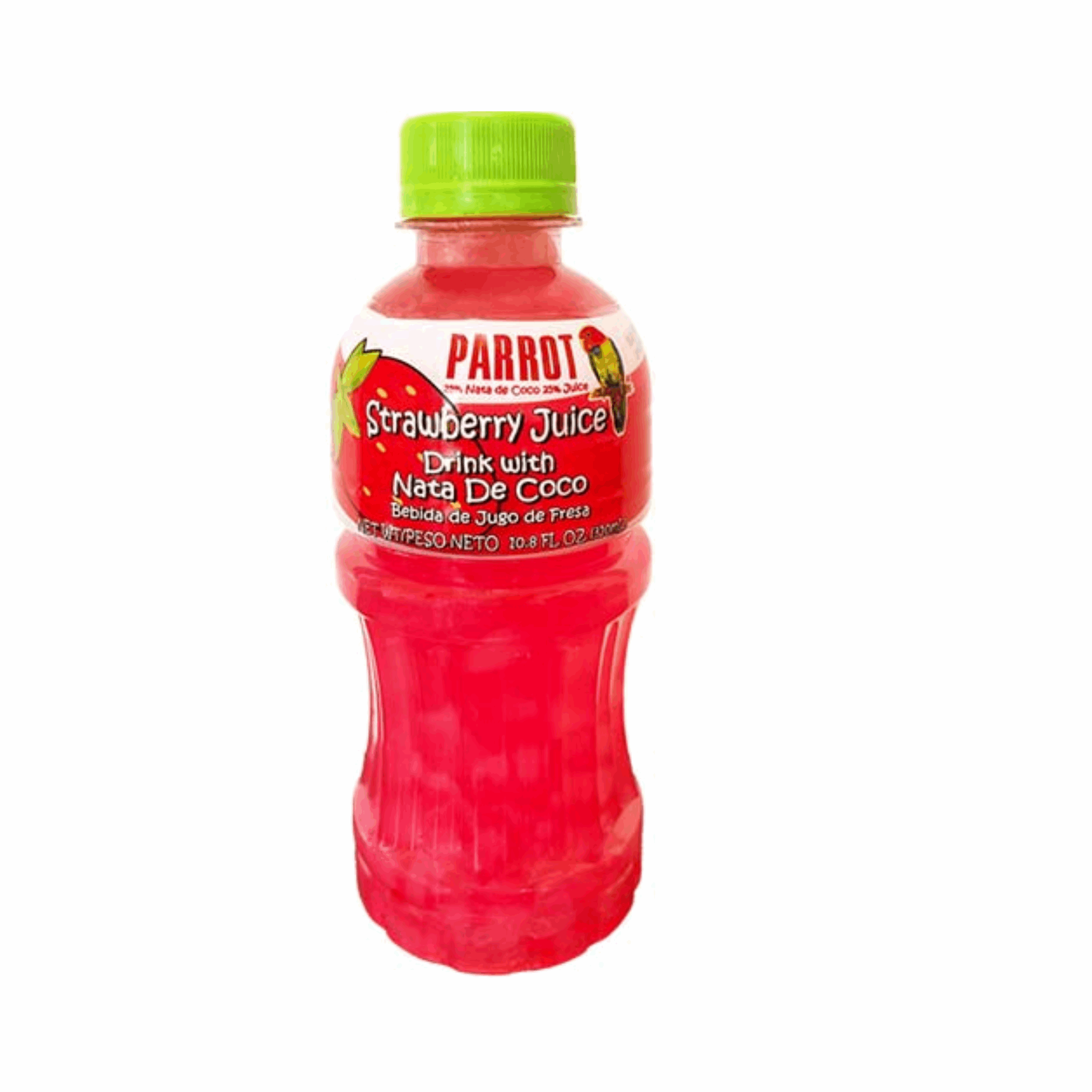 Parrot Strawberry Juice 10.8oz (Case of 24)