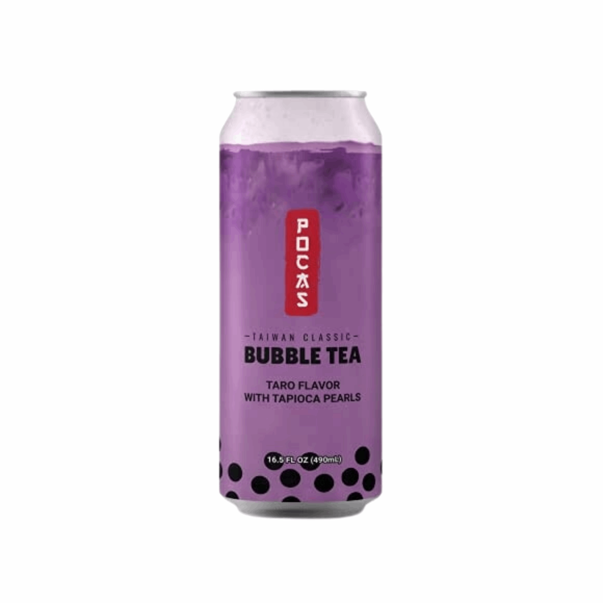 Pocasville Bubble Tea Taro 16.5oz (Case of 24)