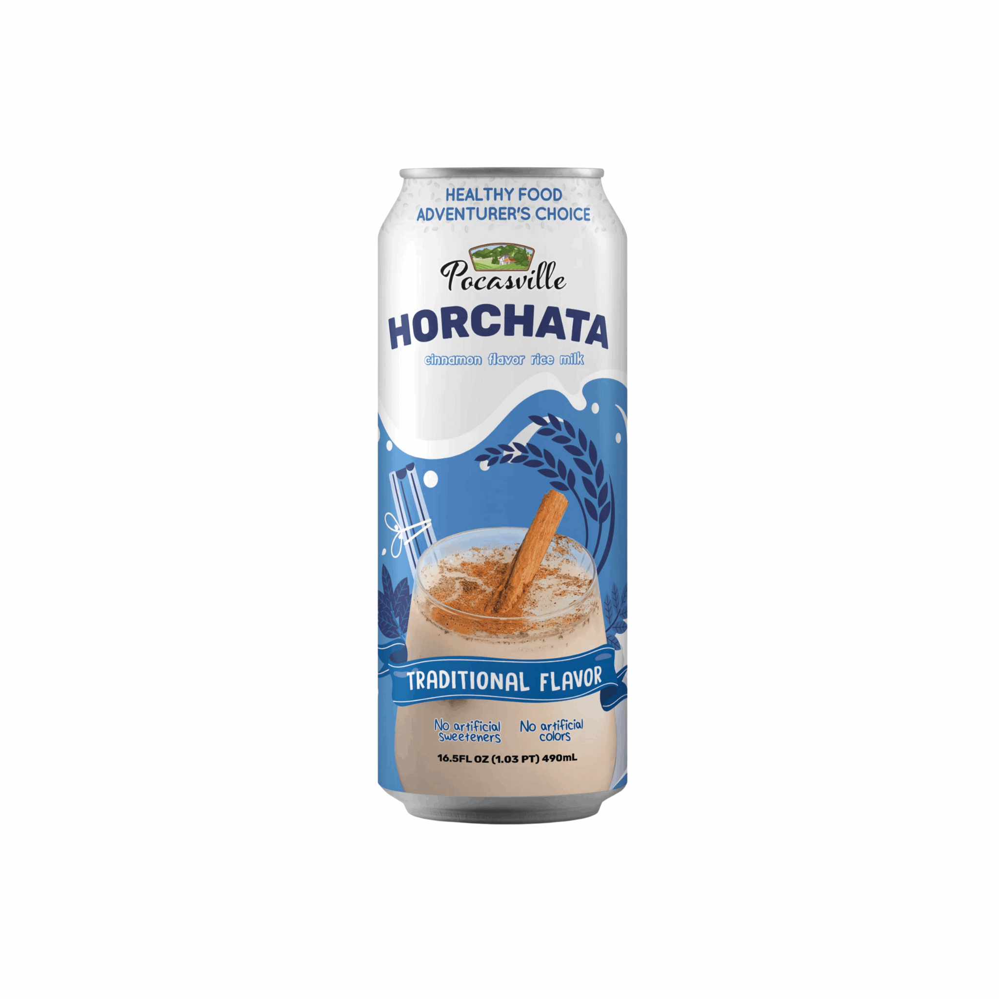 Pocasville Horchata 16.5oz (Case of 12)