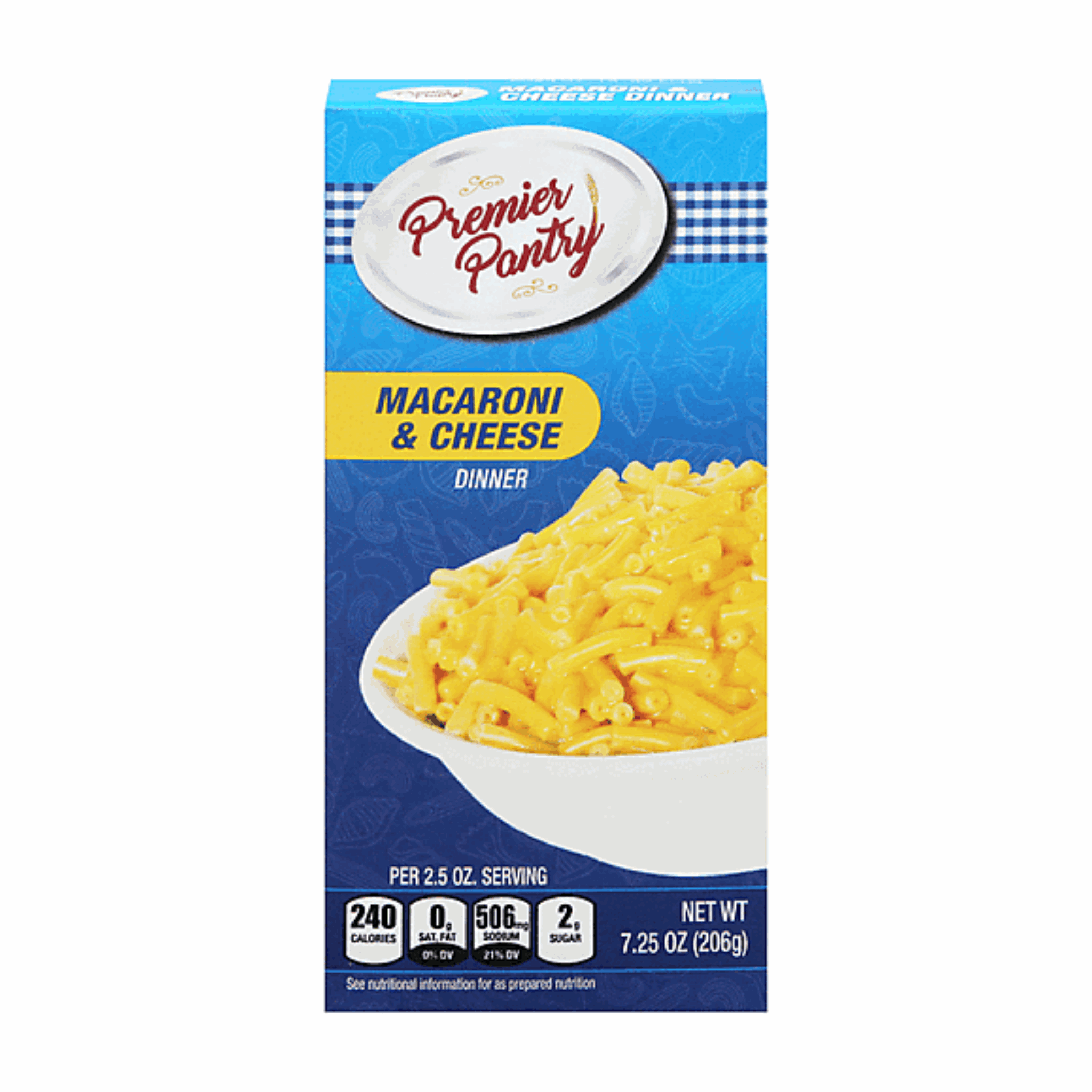 Premier Pantry Mac and Cheese 7.25oz (Case of 24)