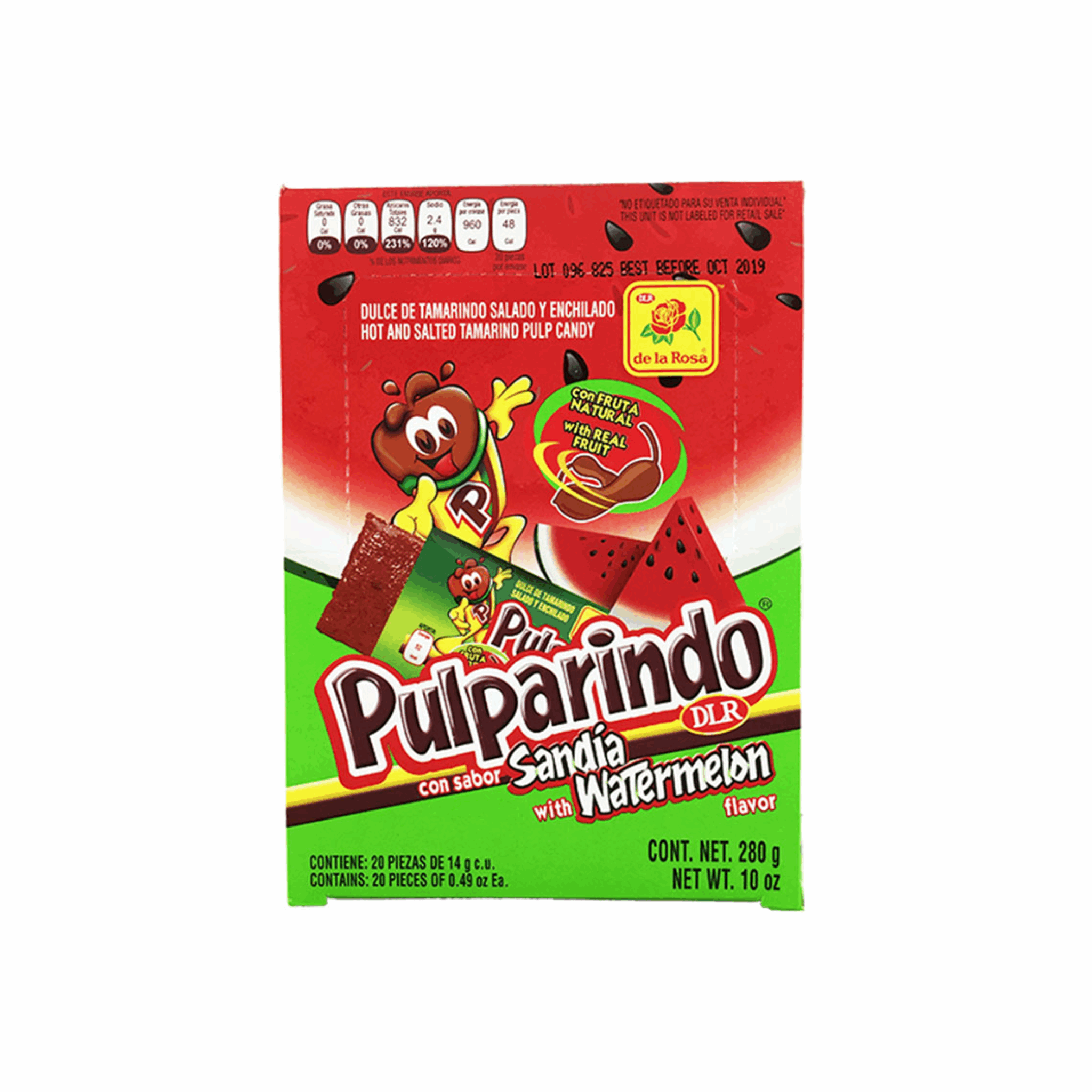 Pulparindo Watermelon 20ct