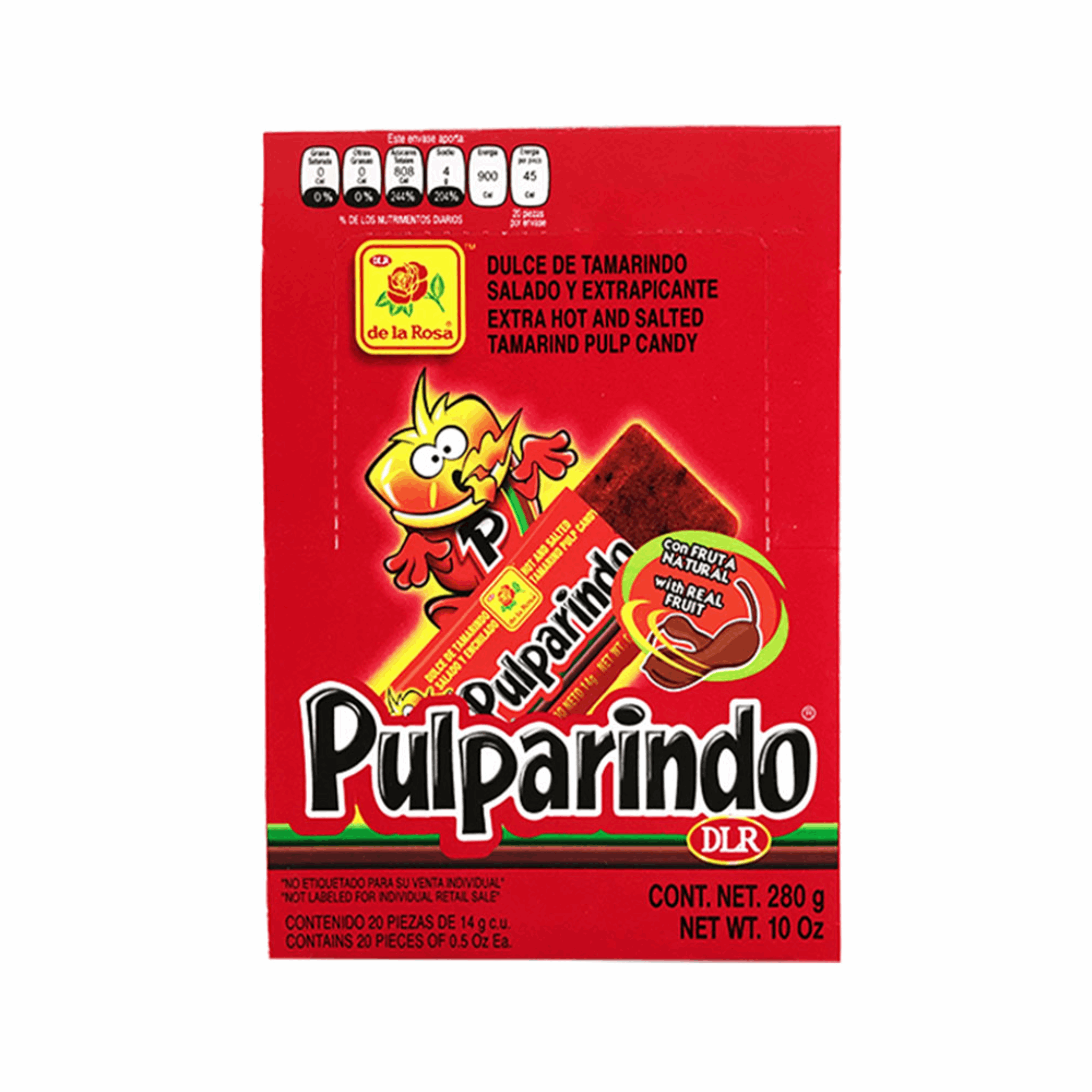 Pulparindo Extra Spicy 20ct