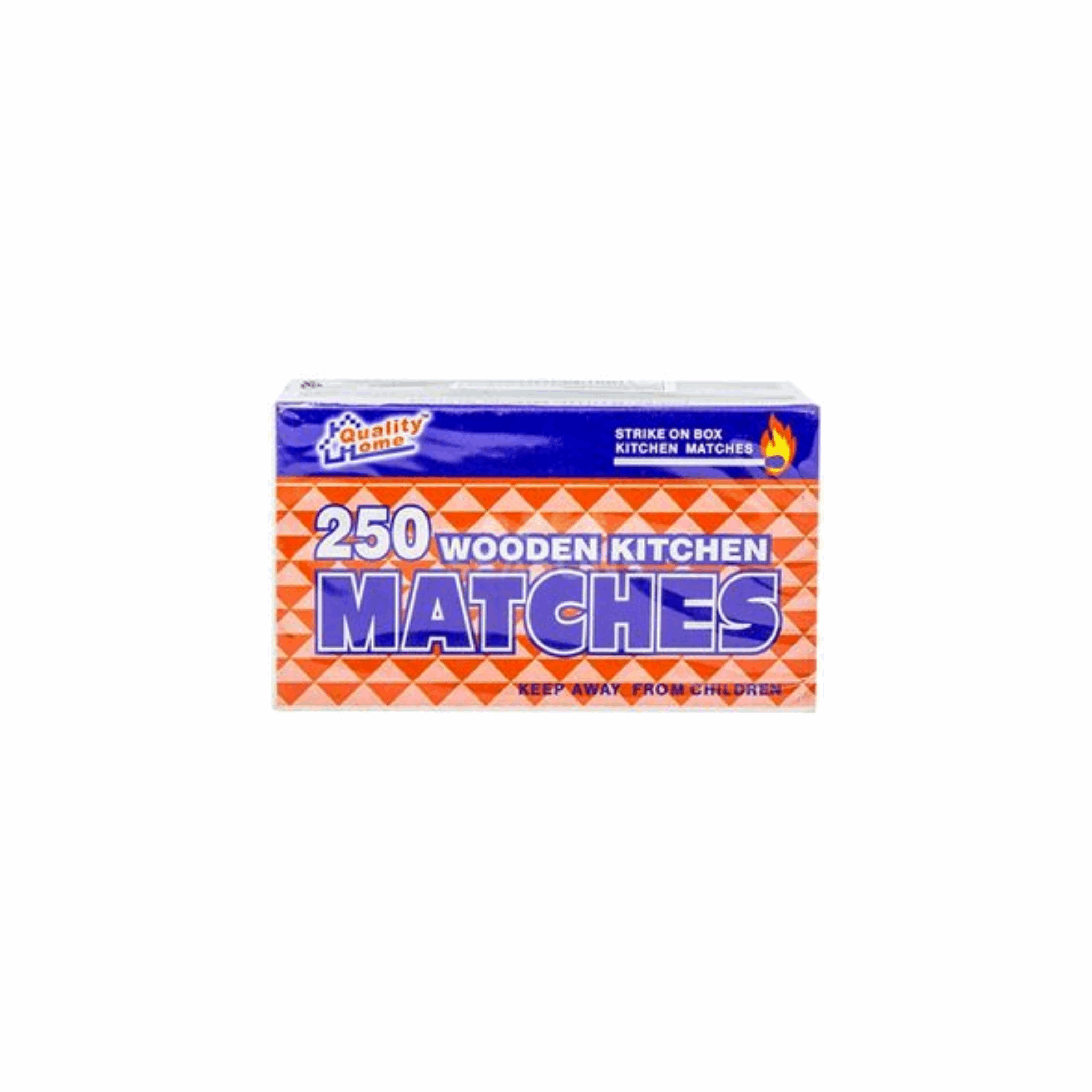 Quality Home Wooden Penny Matches 32ct (Case of 48)