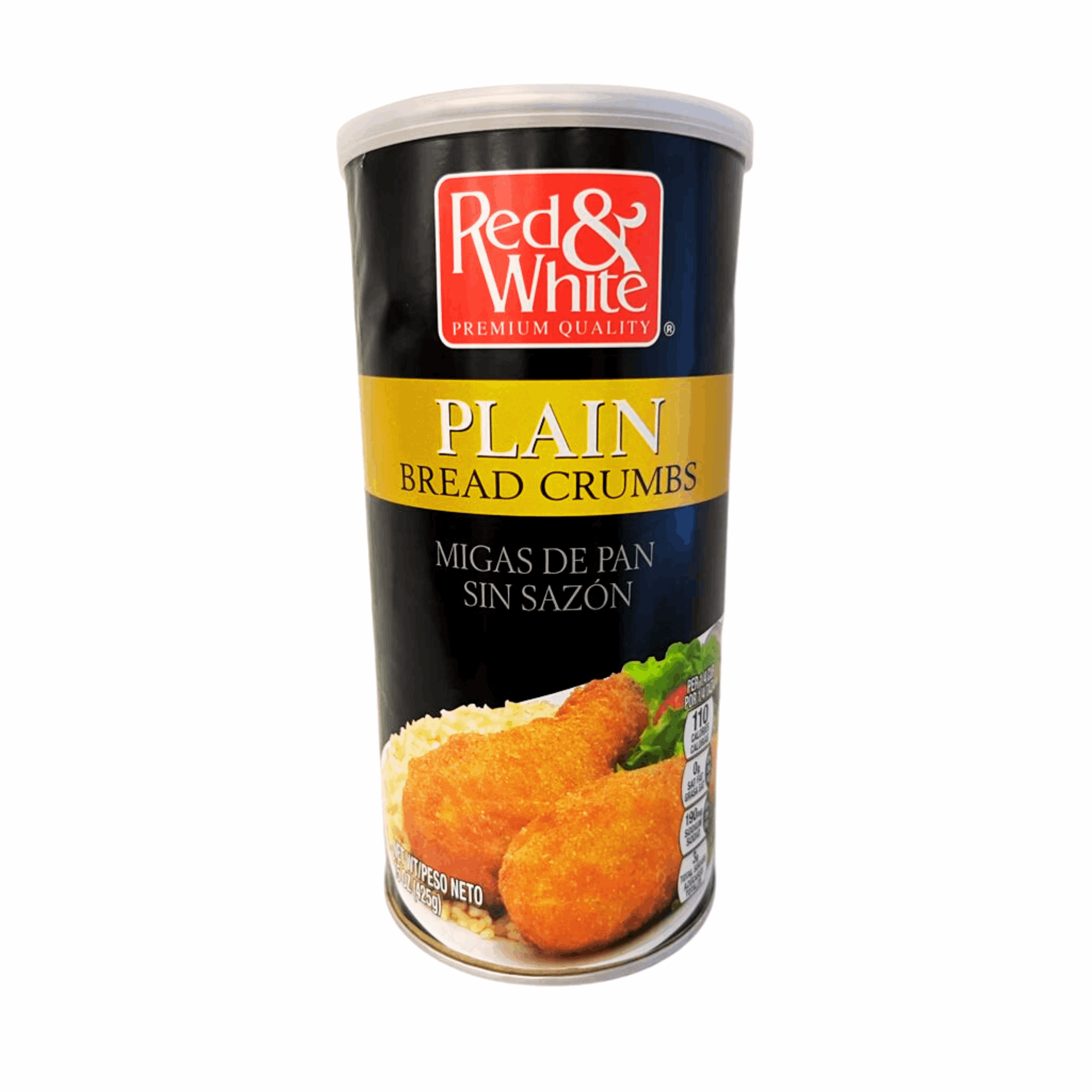 Red & White Plain Bread Crumbs 15oz (Case of 12)