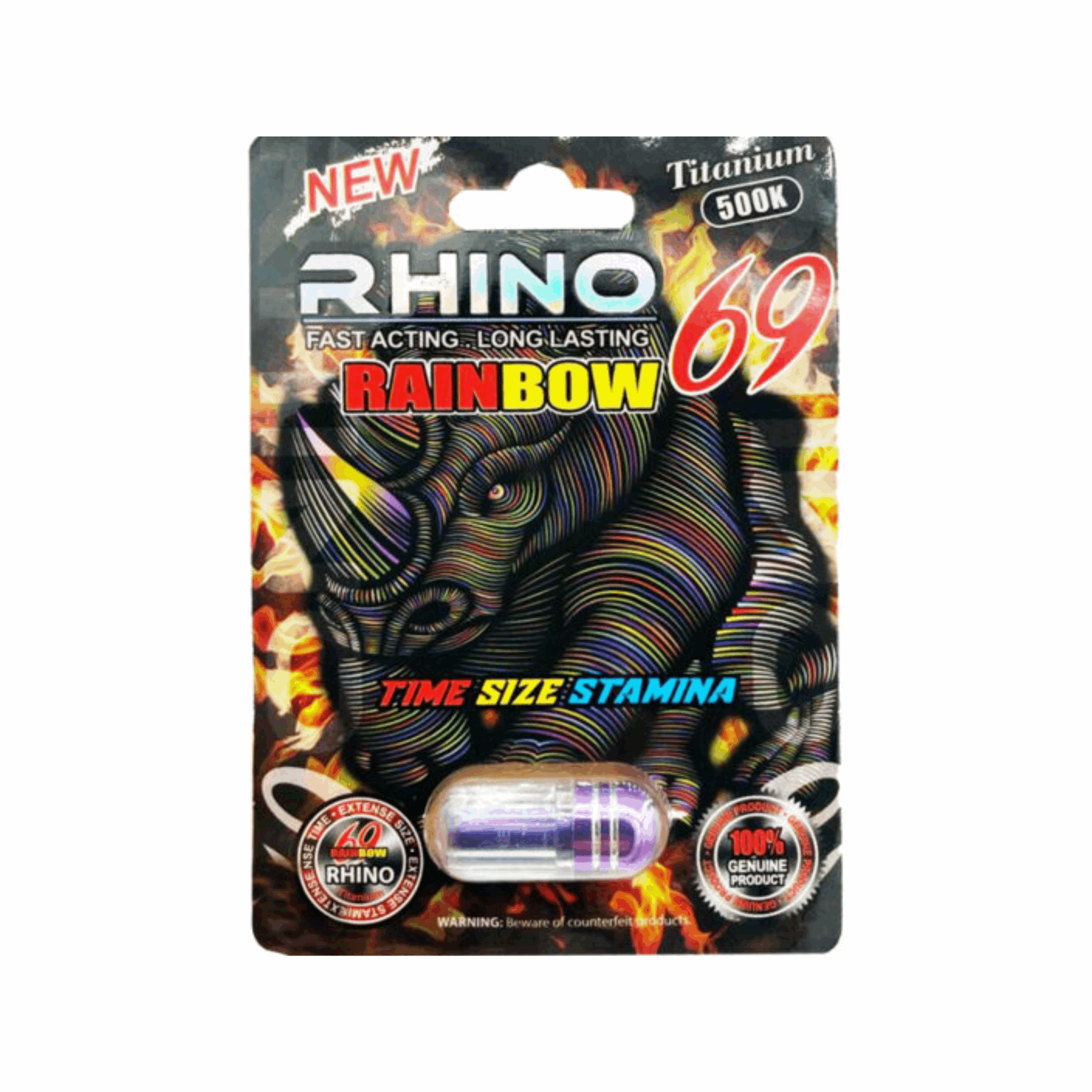 Rhino Rainbow 69 (Case of 24)