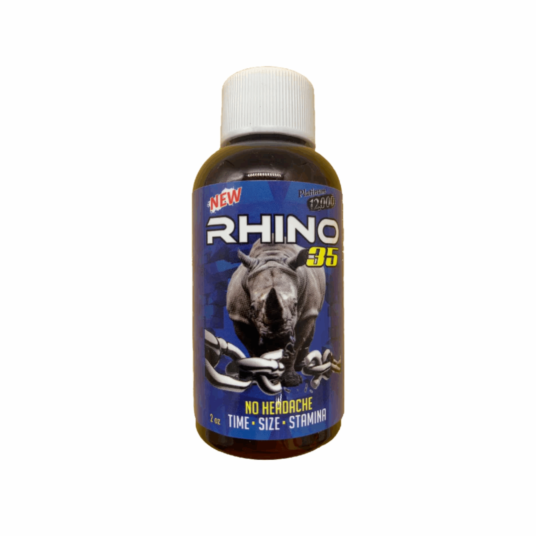 Rhino Shot 500K Blue 2oz (Case of 12)