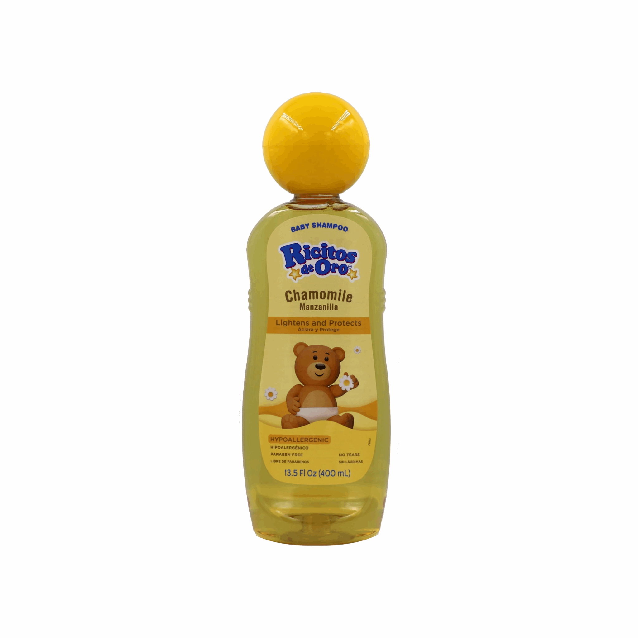 Ricitos de oro Chamomile Manzanilla Baby Shampoo 400ml (Case of 6)