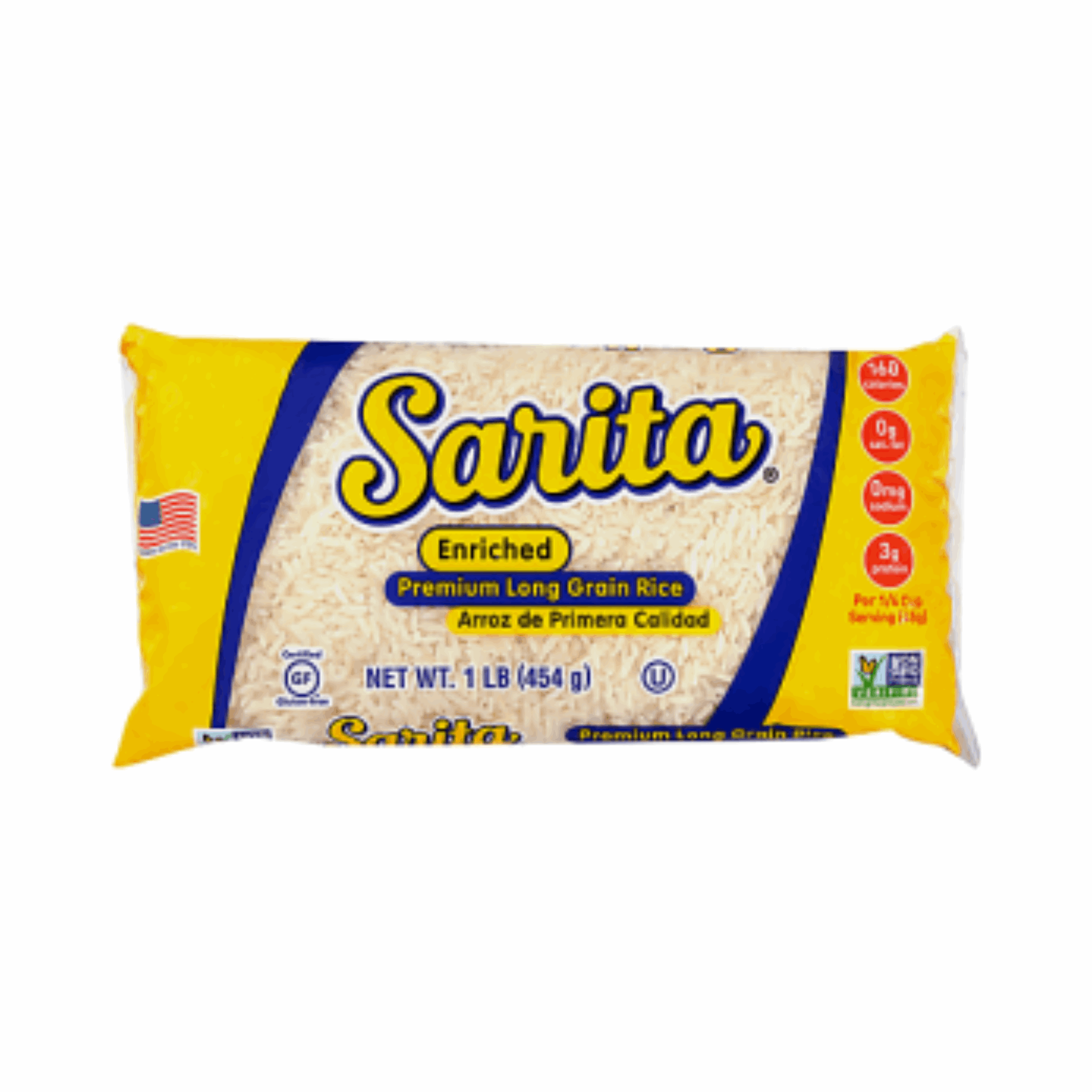 Sarita Long Grain Rice 2Lb (Case of 24)