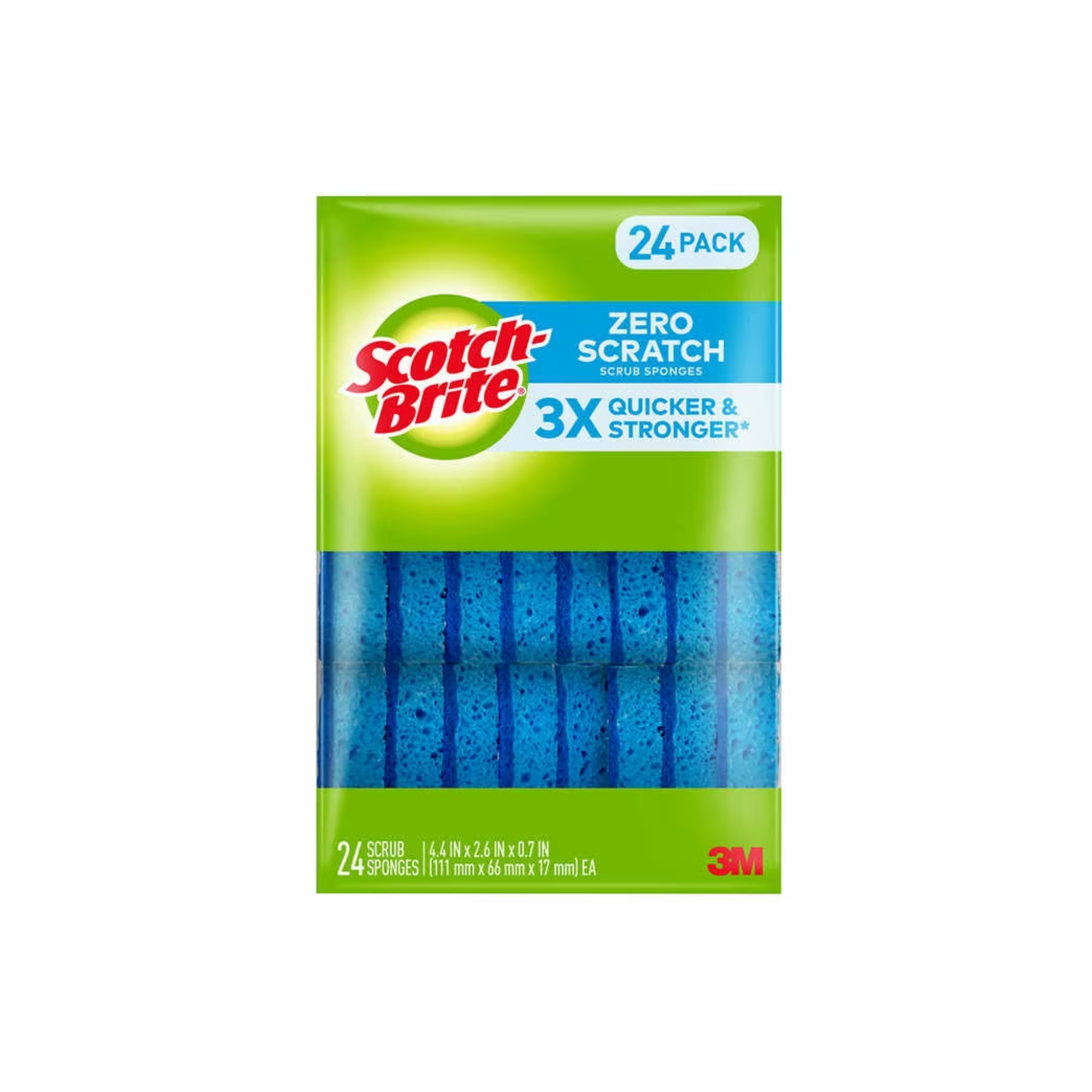 Scotch-Brite Zero-Scratch Scrub Sponge Blue