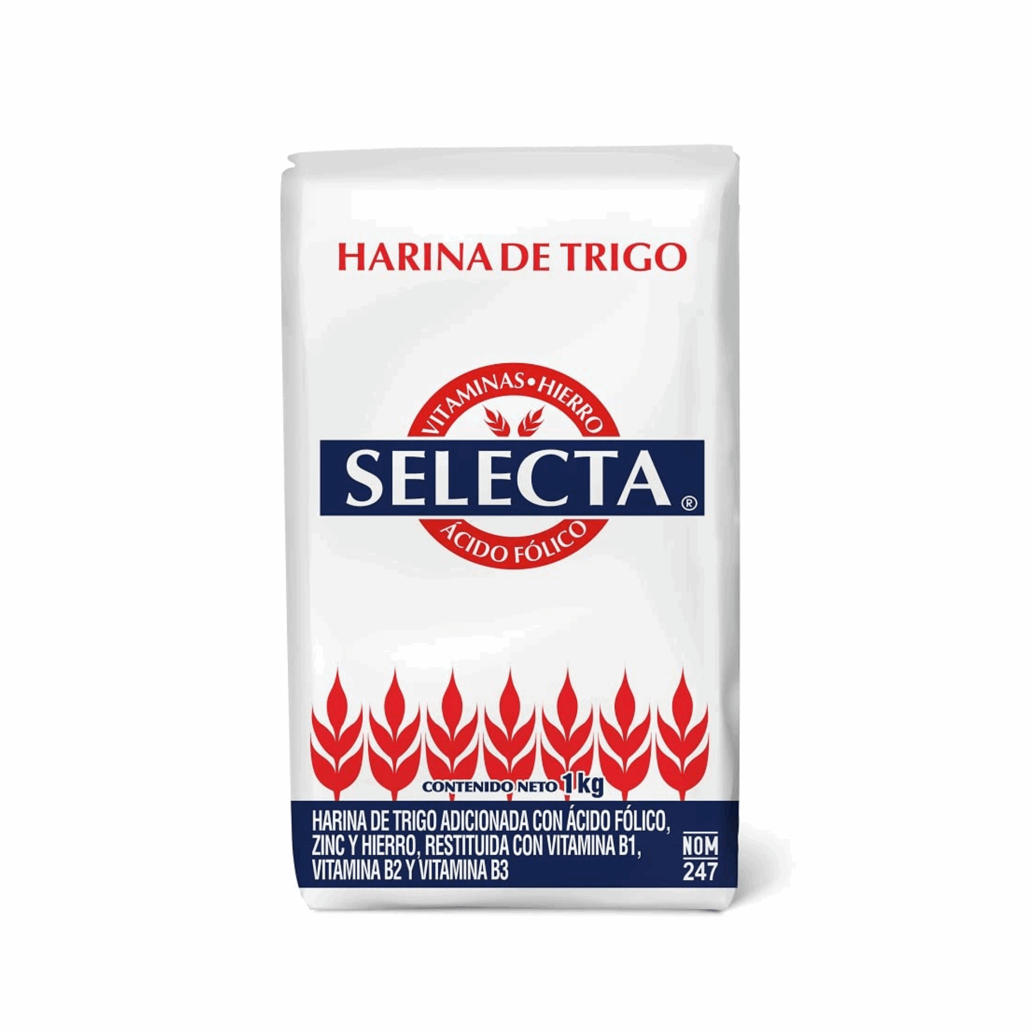 Selecta Harina De Trigo 1Kg (Case of 12)