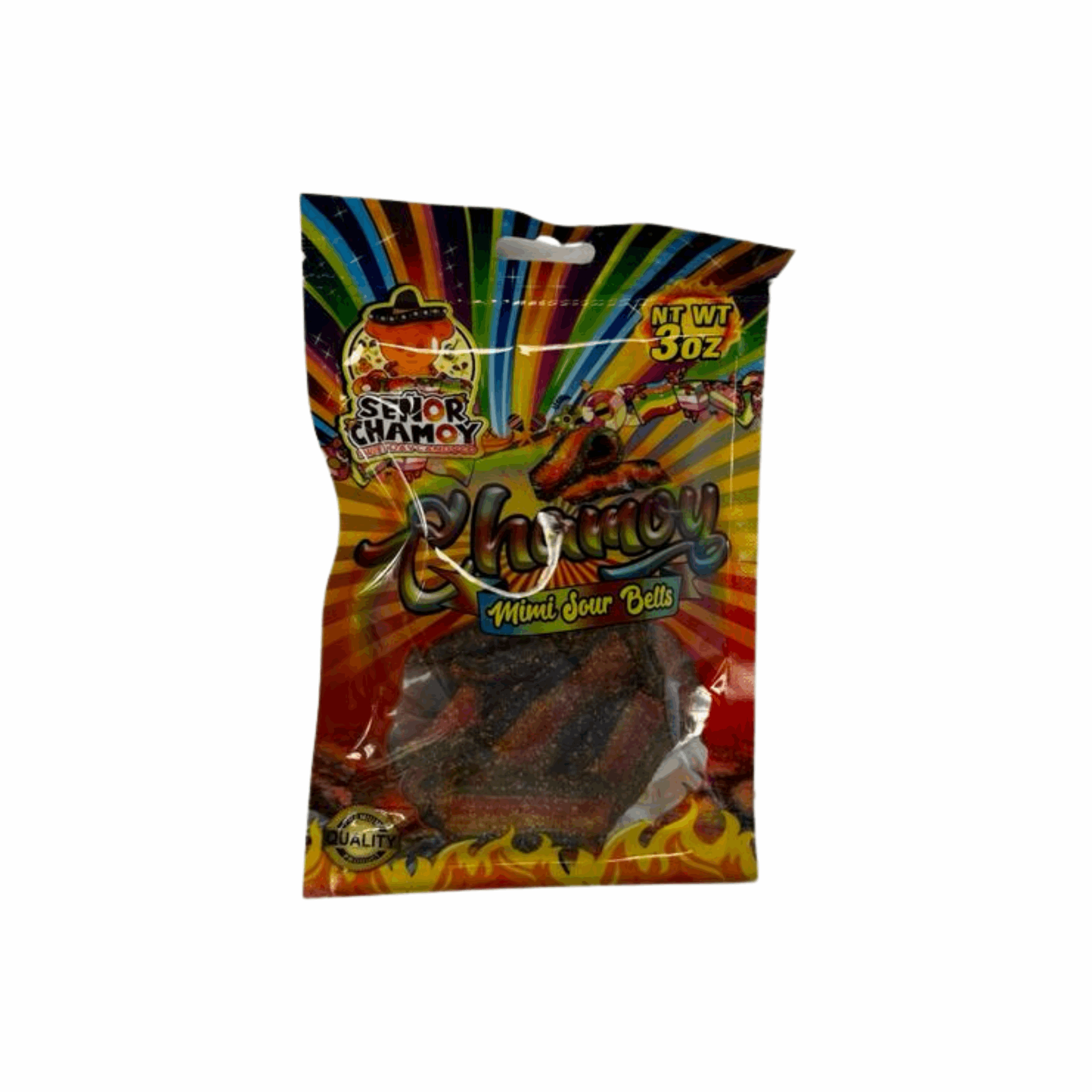 Senor Chamoy Mini Sour Belts 3oz (Case of 12)