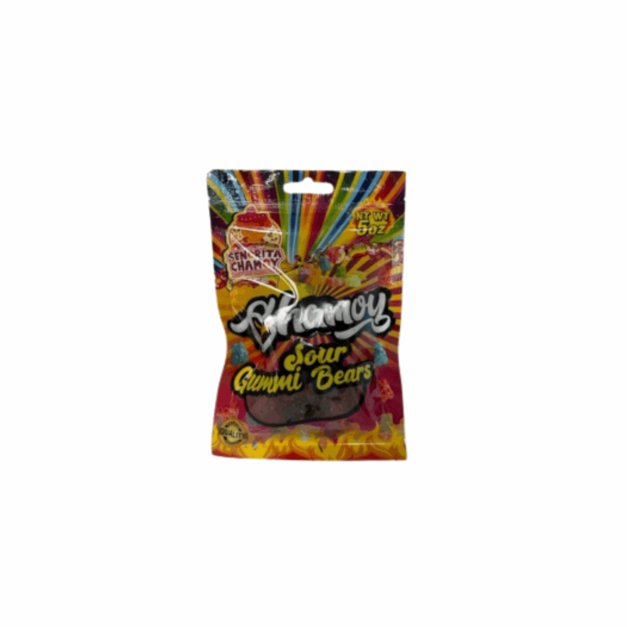 Senor Chamoy Sour Gummy Bears 5oz (Case of 12)