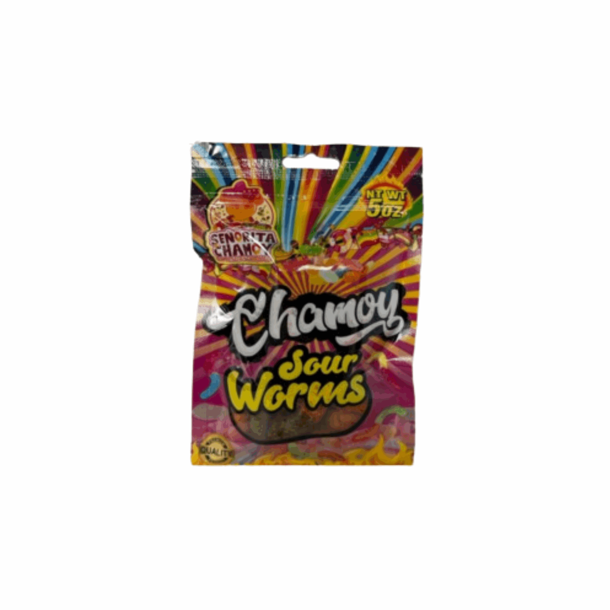 Senor Chamoy Sour Worms 5oz (Case of 12)