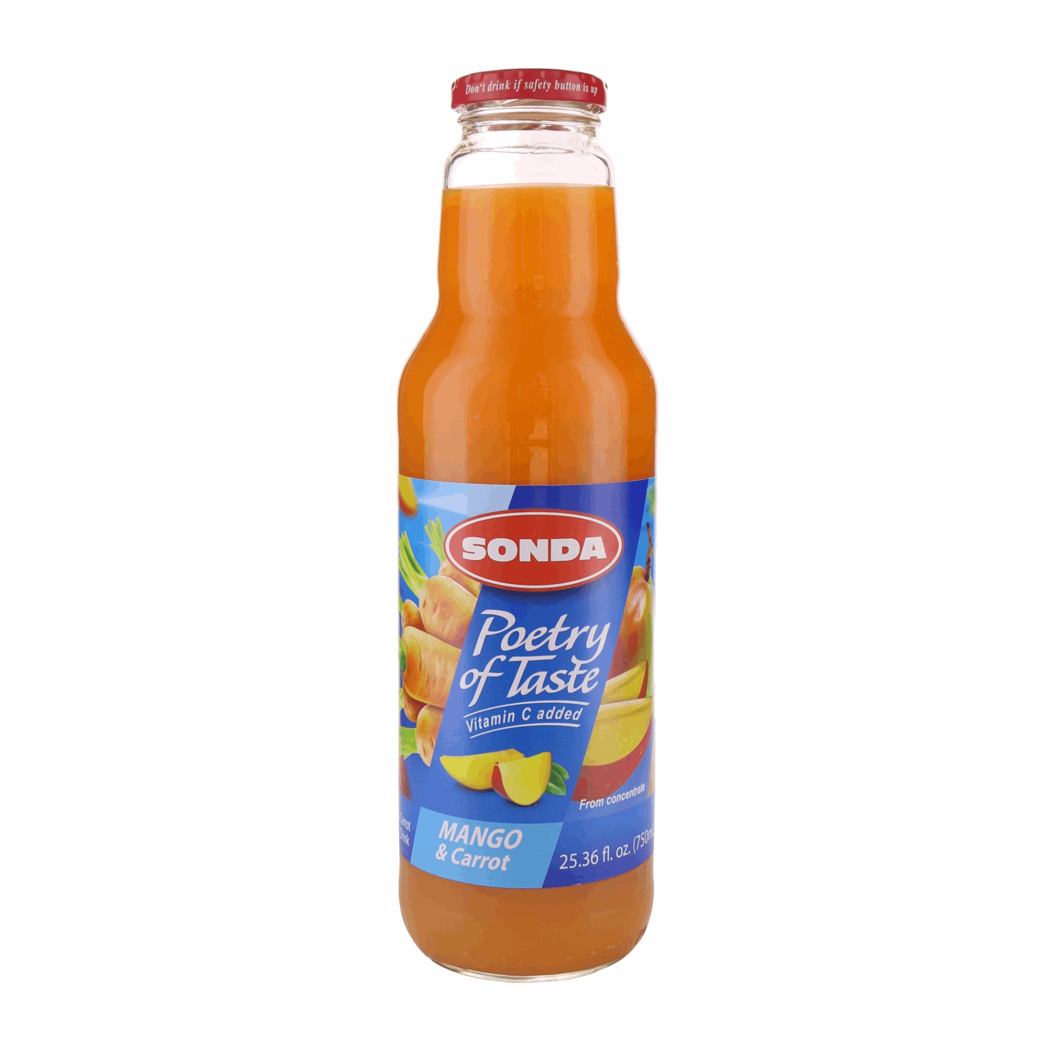 Sonda Mango Carrot 25.36oz (Case of 8)