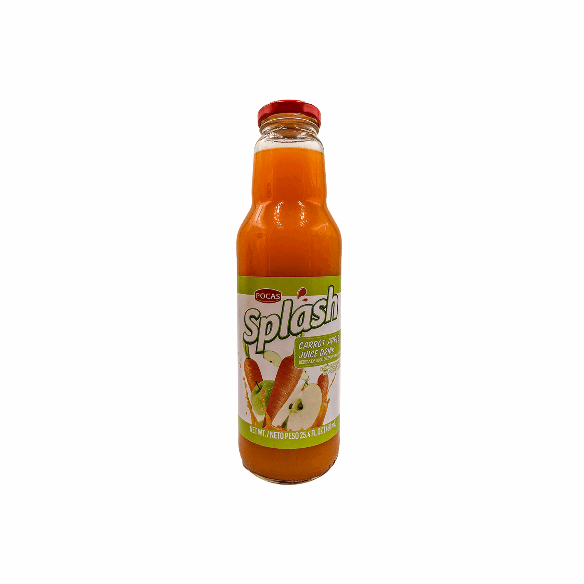 Splash Apple Carrot Juice 750ml (Case of 8)