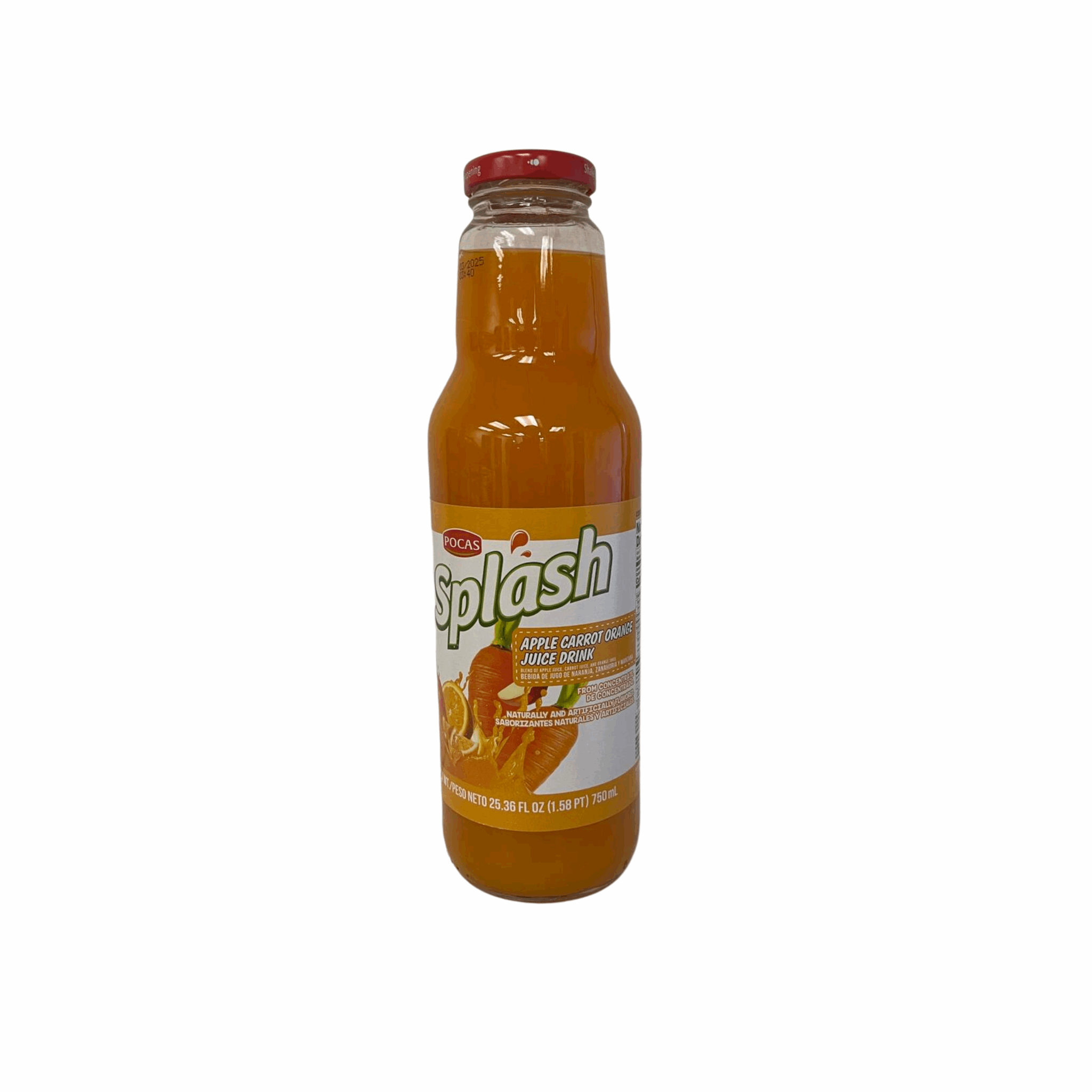 Splash Apple Carrot Orange Juice 750ml (Case of 8)