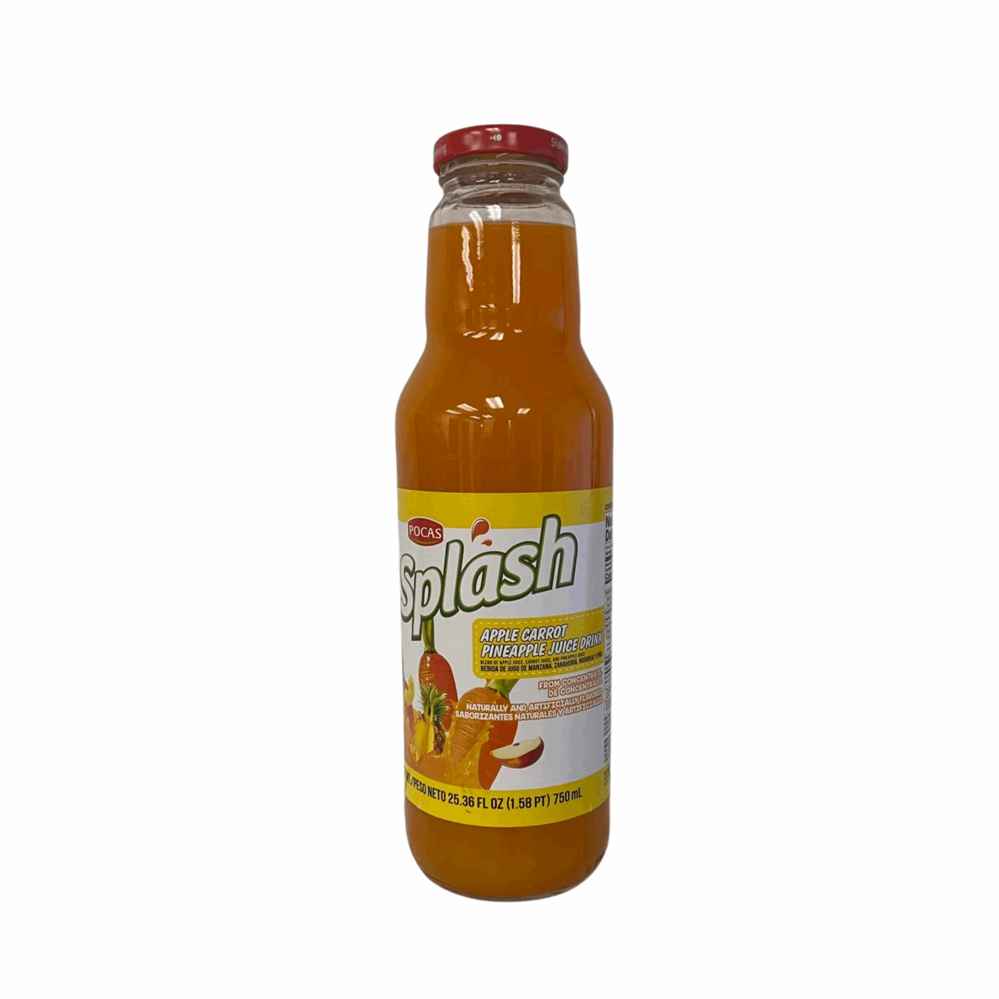 Splash Apple Carrot Pineapple Juice 750ml (Case of 8)