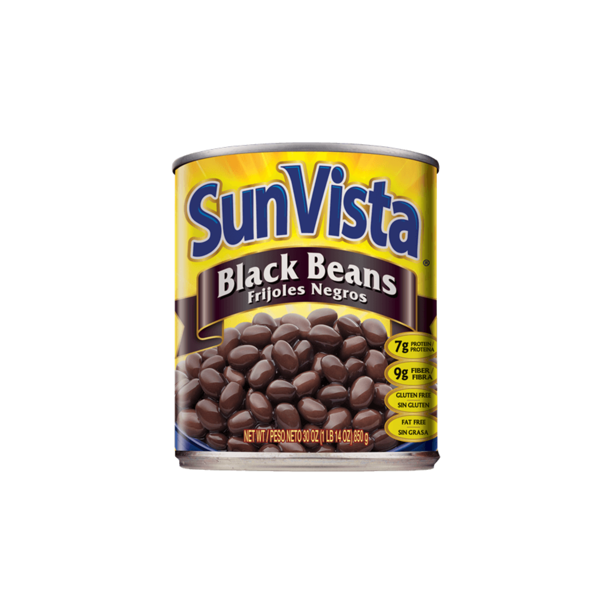 Sun Vista Black Beans 30oz