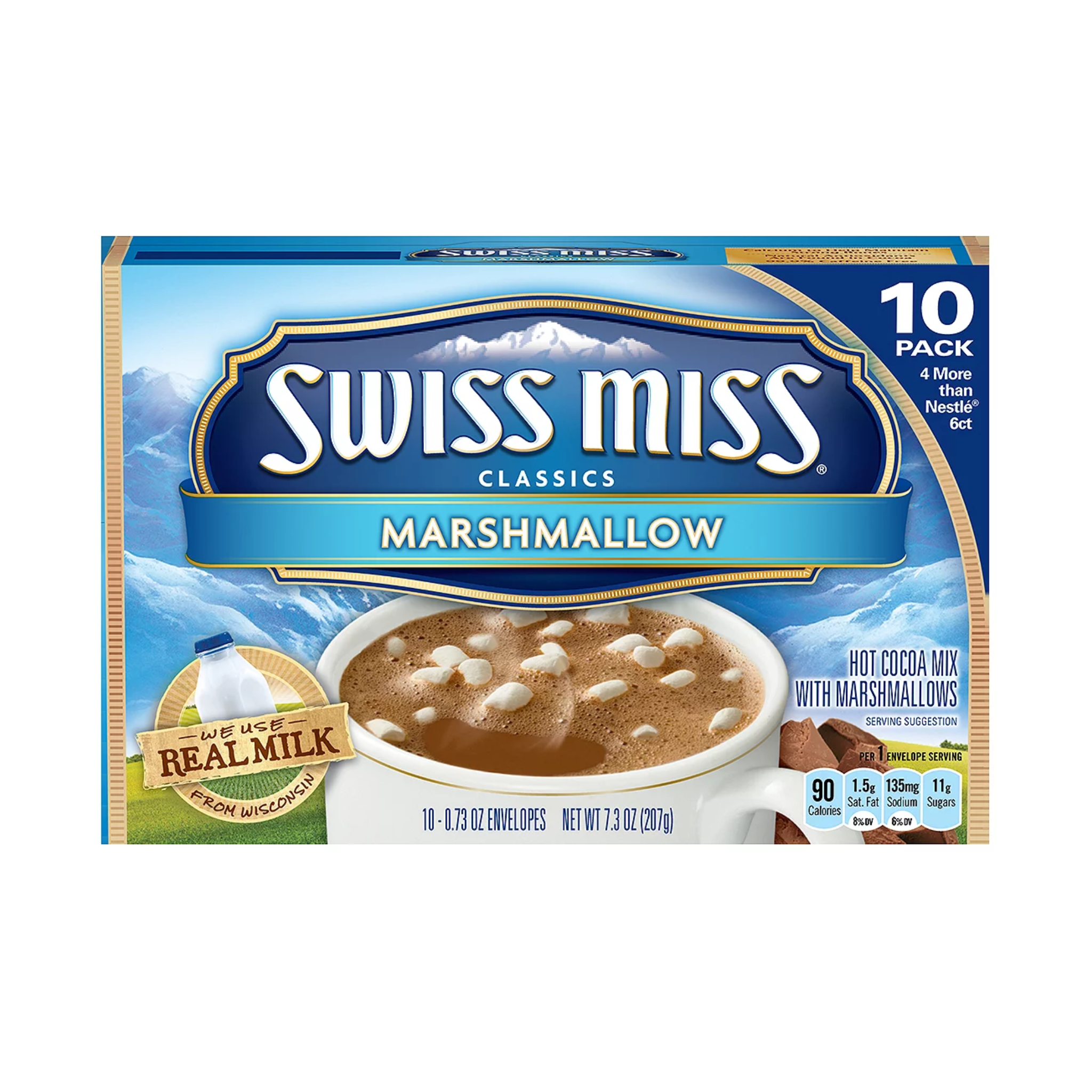 Swiss Miss Marshmallow 10ct 7.3oz