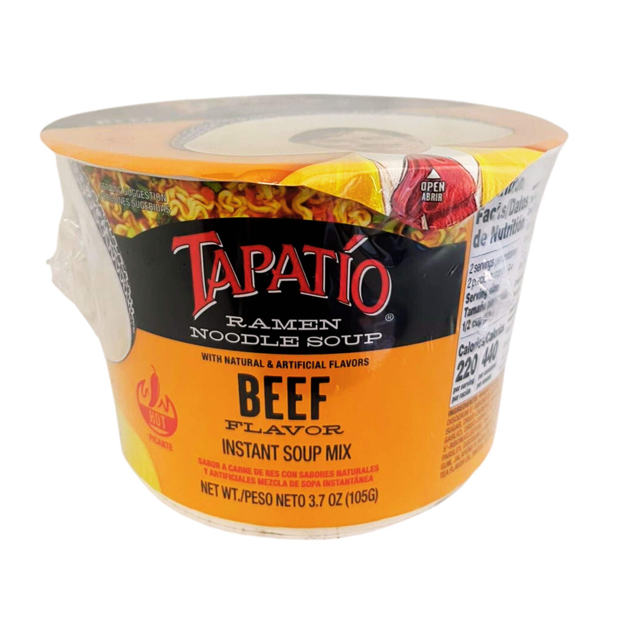 Tapatio Beef Ramen Noodle Soup 3.7oz