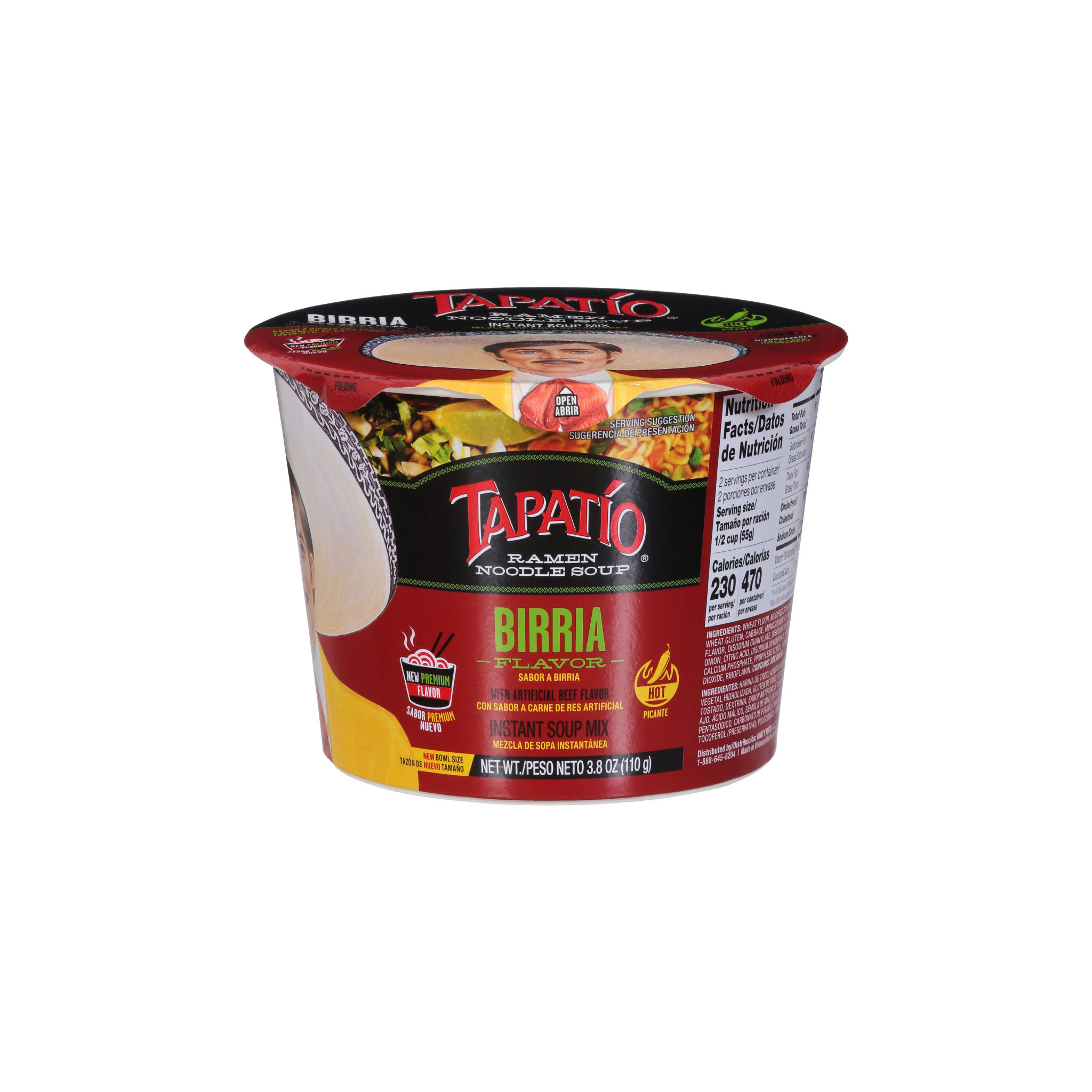 Tapatio Birria Raman Noddle Soup 3.7oz