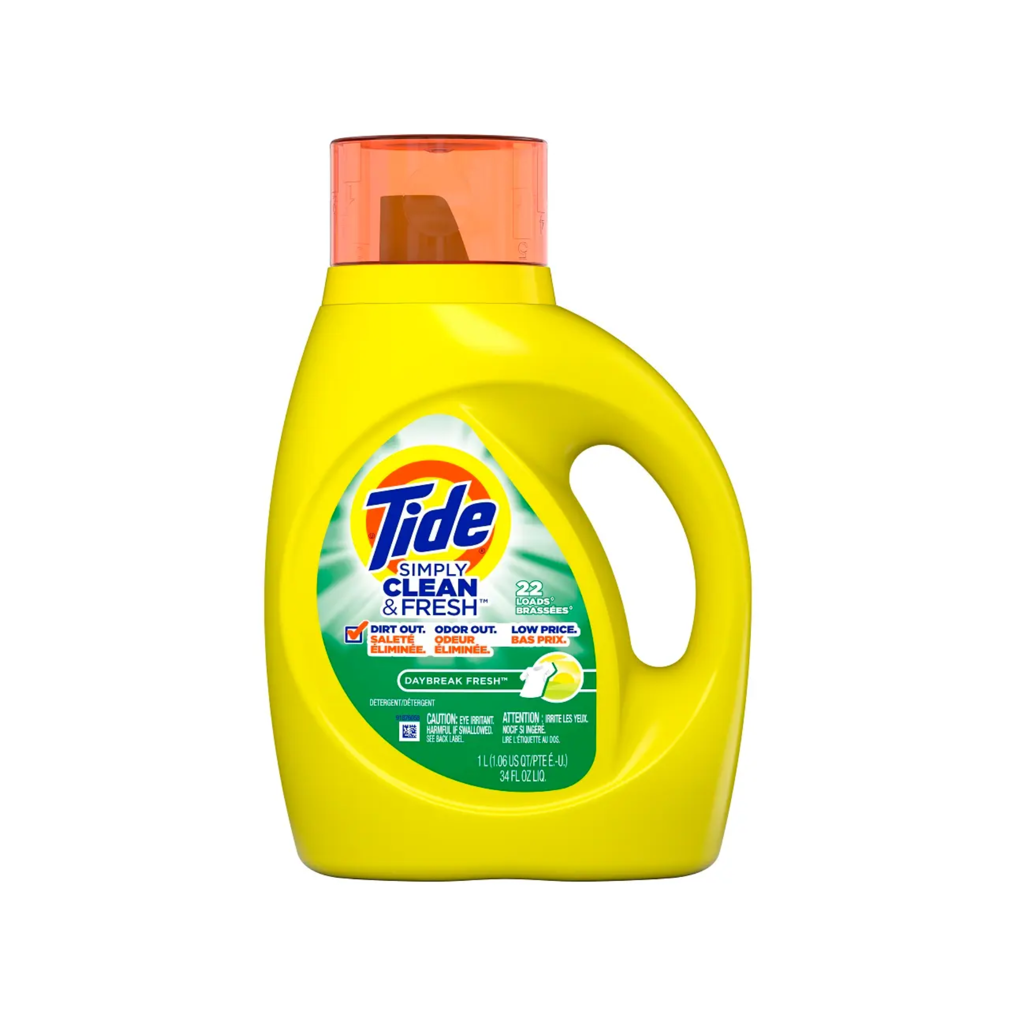 Tide Daybreak Fresh Liquid Laundry Detergent 34oz