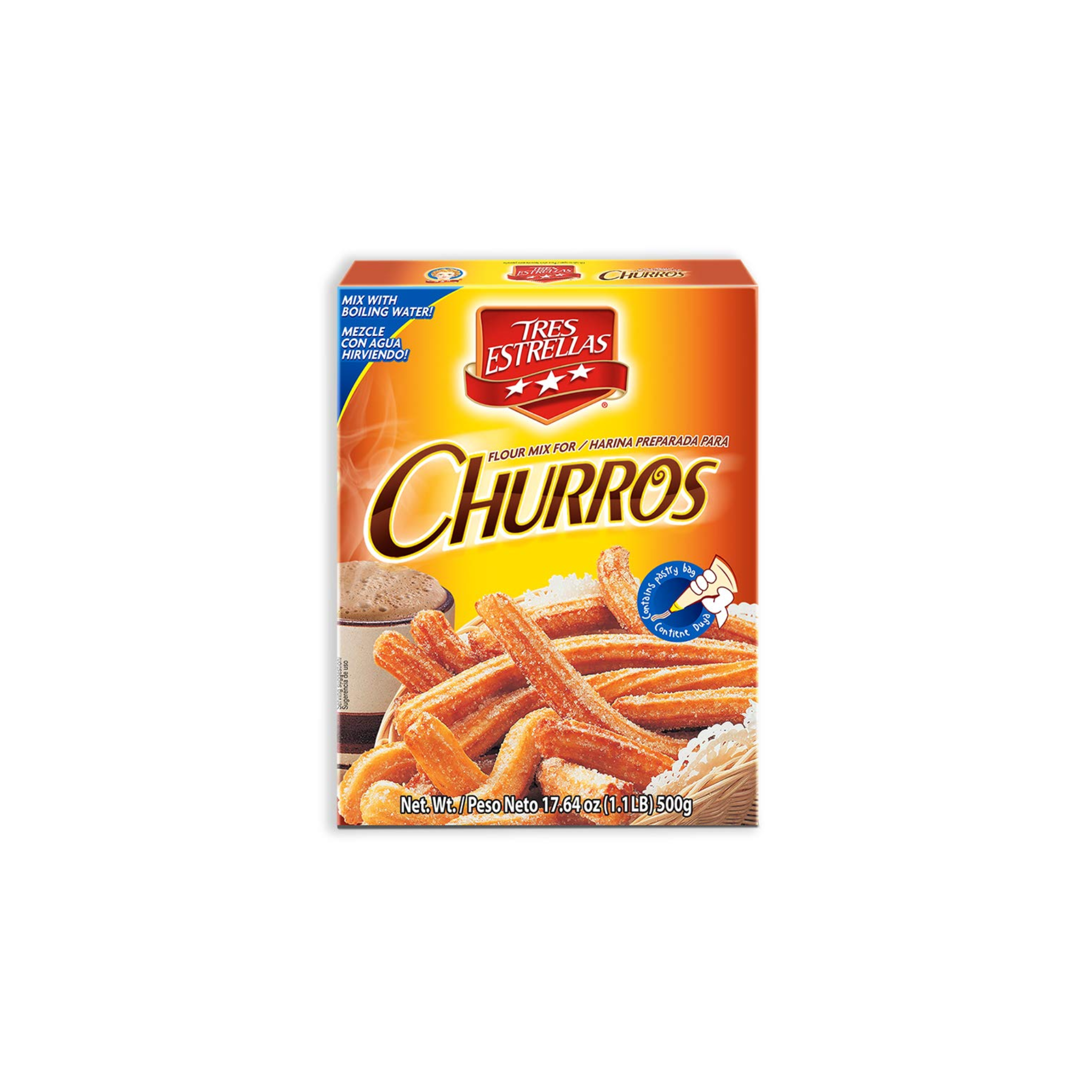 Tres Estrellas Flour Mix for Churros 17.64oz