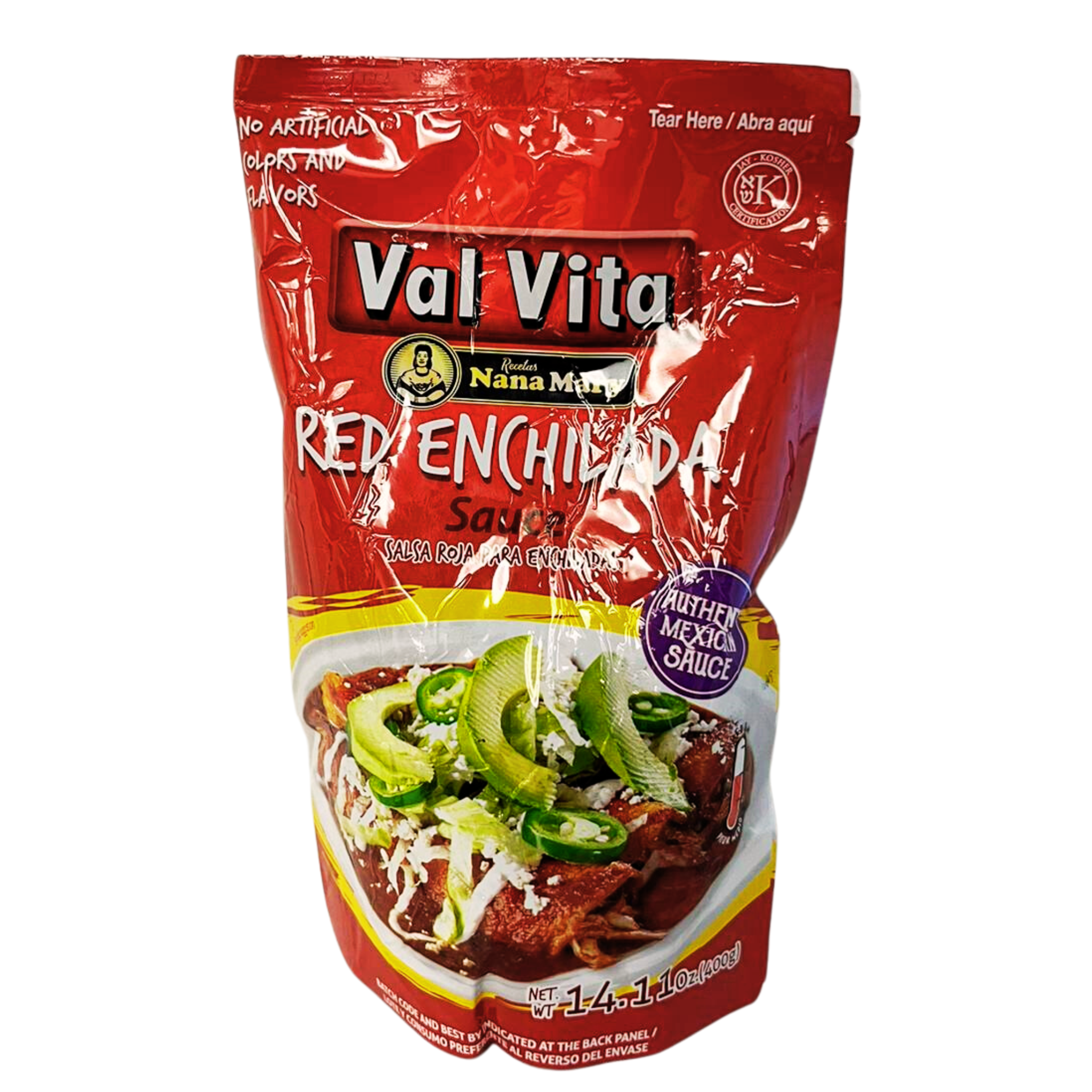 Val Vita Red Enchilada Sauce 14.11oz