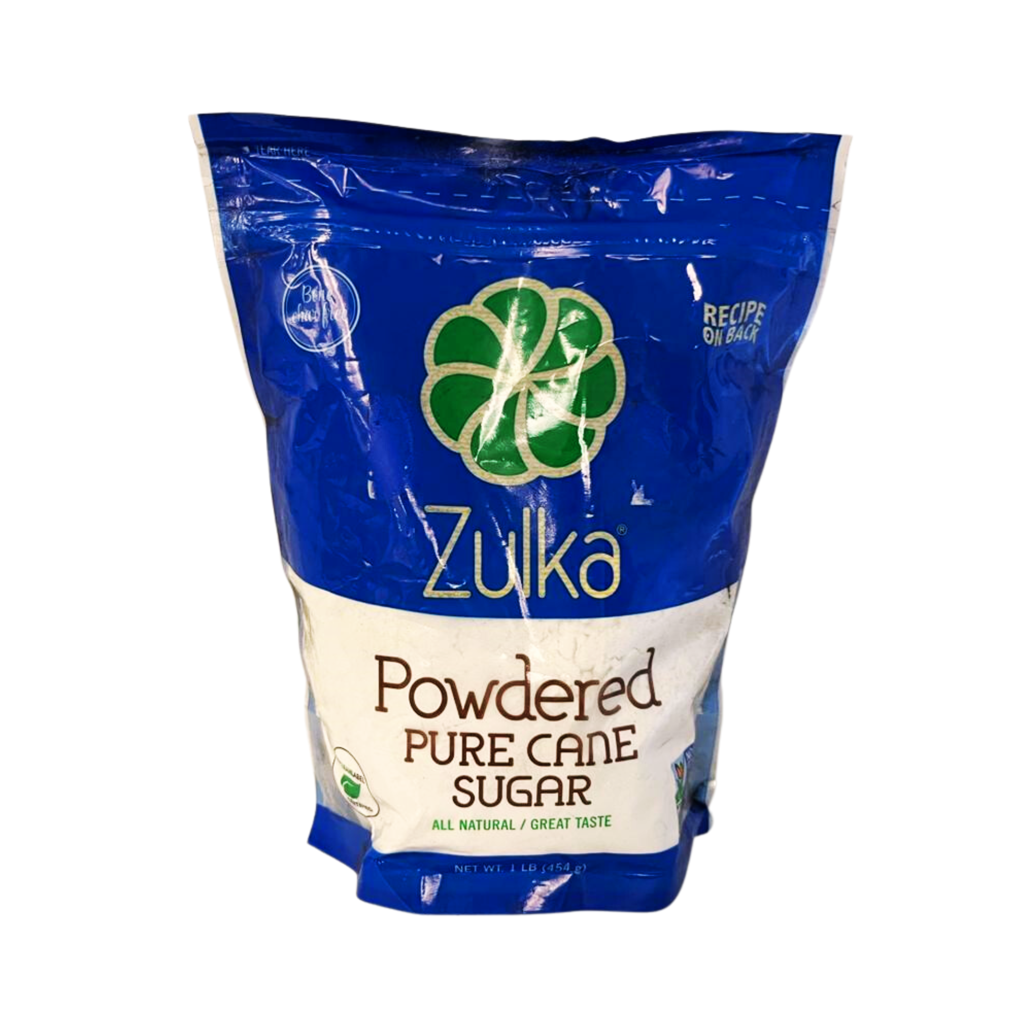 Zulka Powder Pure Cane Sugar 1Lb