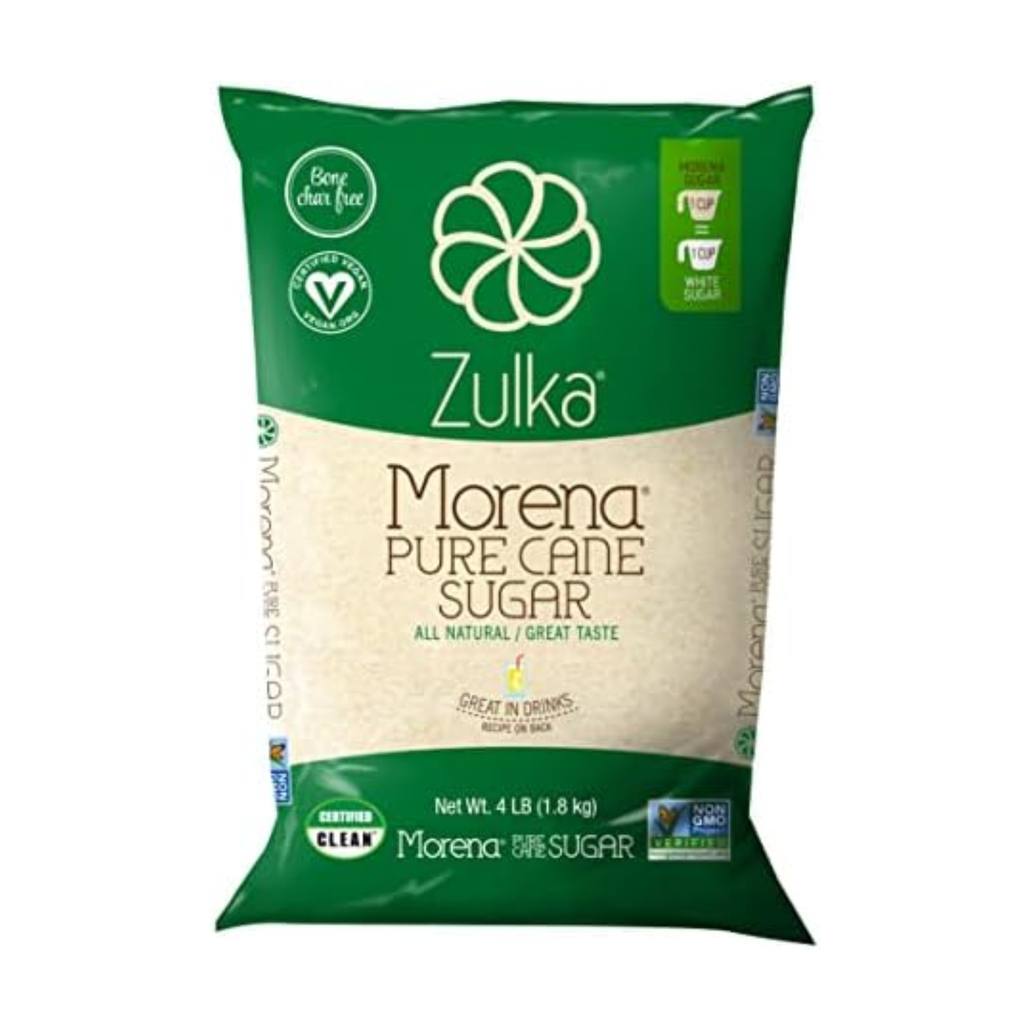 Zulka Pure Cane Sugar 4Lb