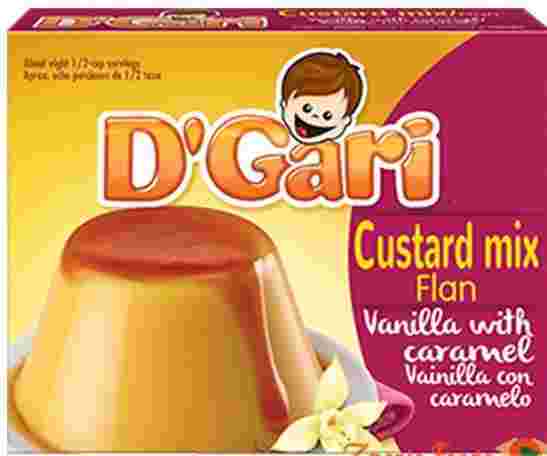 D'Gari Flan Custard Mix 4.7oz