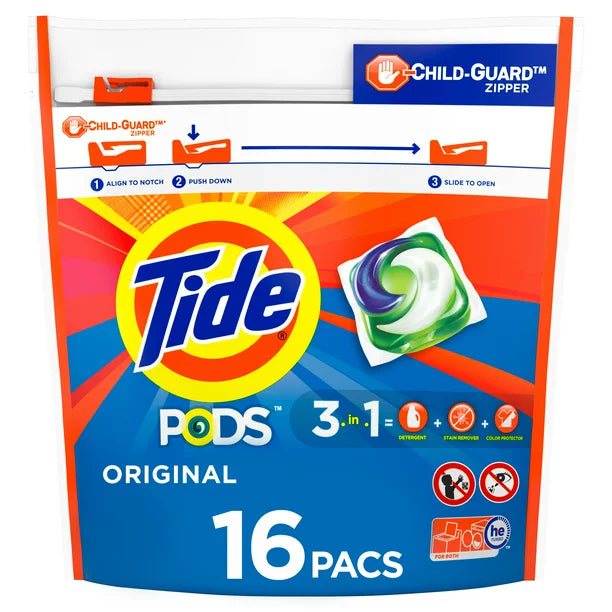 Tide Original Laundry Detergent Pods 16ct