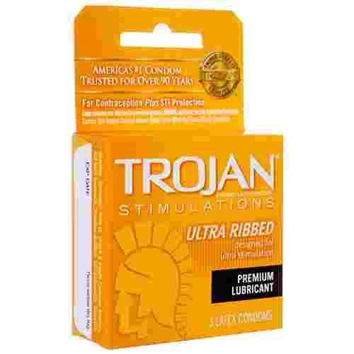 Trojan Ultra Ribbed Condoms