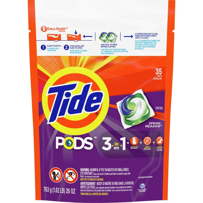 Tide Spring Meadow Laundry Detergent Pods 16ct