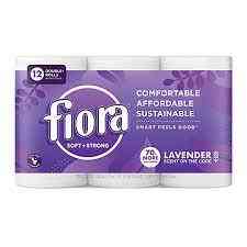 Fiora Lavender Bath Tissue 12 Rolls