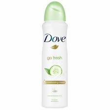 Dove Go Fresh Cucumber And Green Tea Antiperspirant Deodorant Spray 150ml