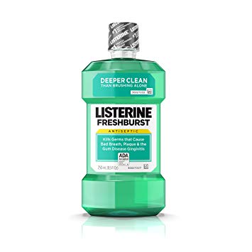 Listerine Fresh Burst Mouthwash 250ml