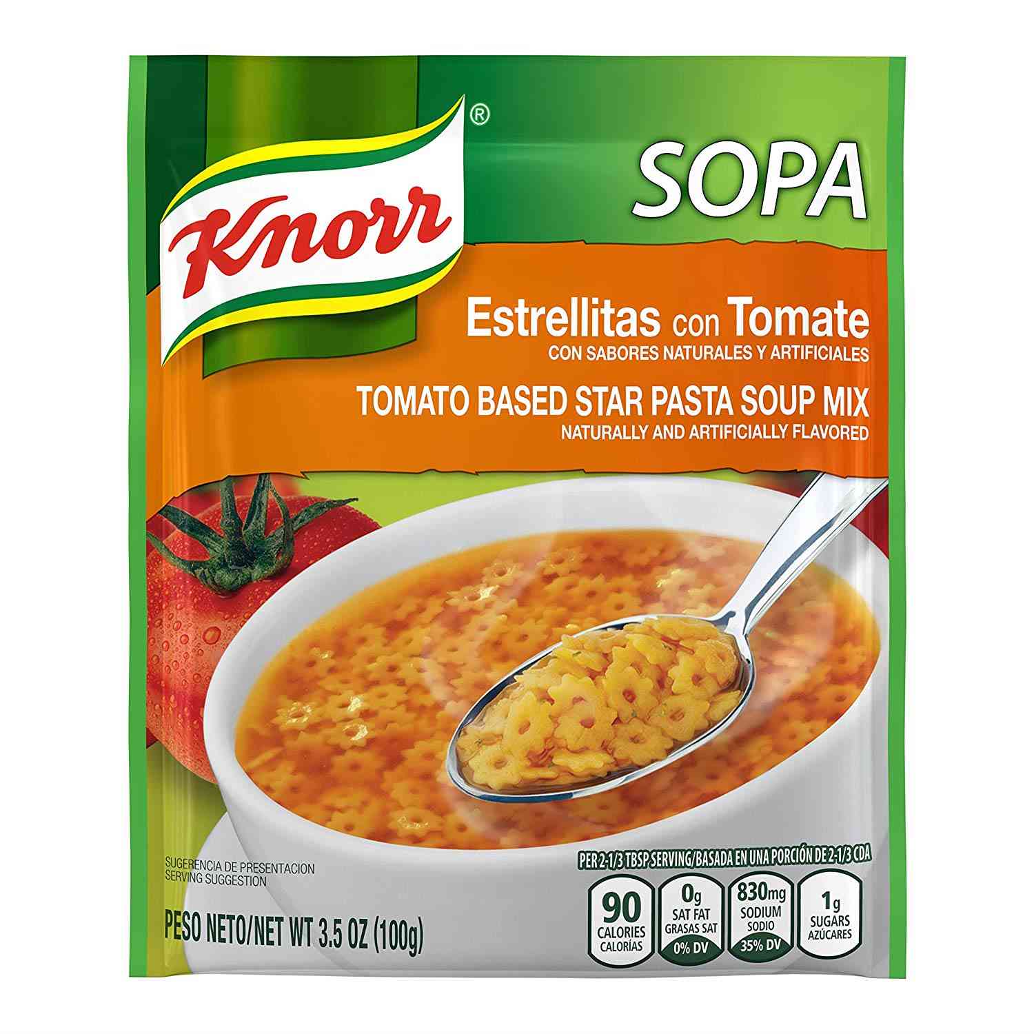 Knorr Estrellitas Con Tomato Soup 3.5oz