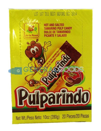 Pulparindo Tamarindo 20ct