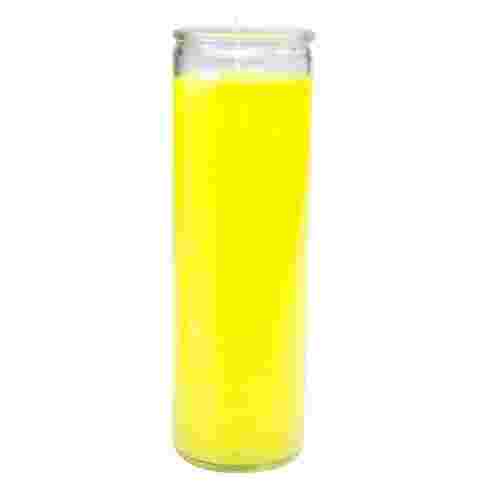 Religious Candle Solid Yellow