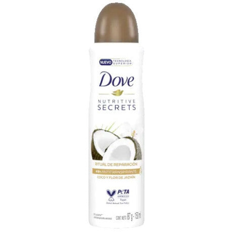 Dove Dry Spray Nourishing Secrets Coconut & Jasmine 48 Hour Antiperspirant Deodorant Spray 150ml