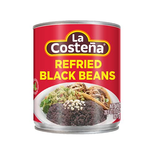 La Costena Refried Black Beans 28.9oz