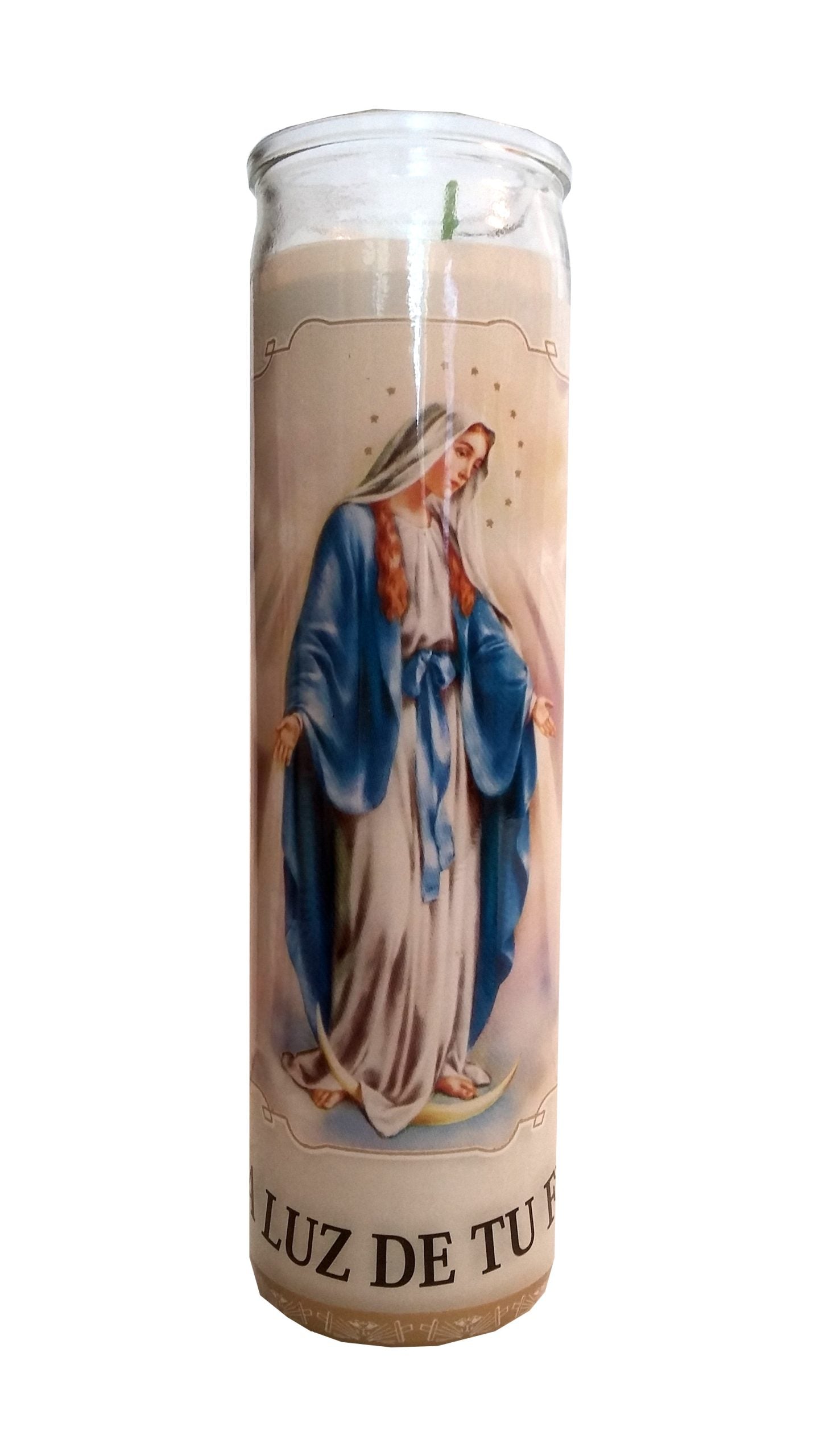 Religious Candle Maria Milagrosa