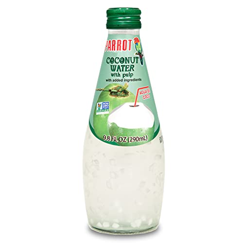 Parrot Glass Coconut Water 9.8oz