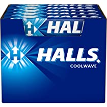 Halls Cool Wave Cough Drops 20ct