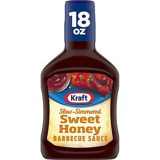 Kraft Sweet Honey BBQ Sauce 17.5oz