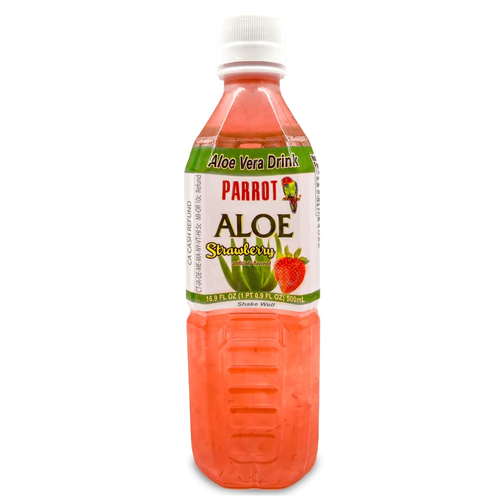 Parrot Aloe Strawberry 16.9oz