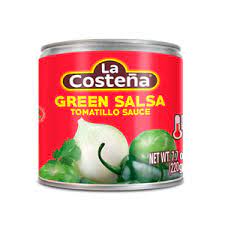 La Costena Can Green Salsa 7.7oz